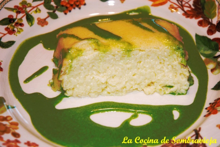 Receta de pastel de puerros