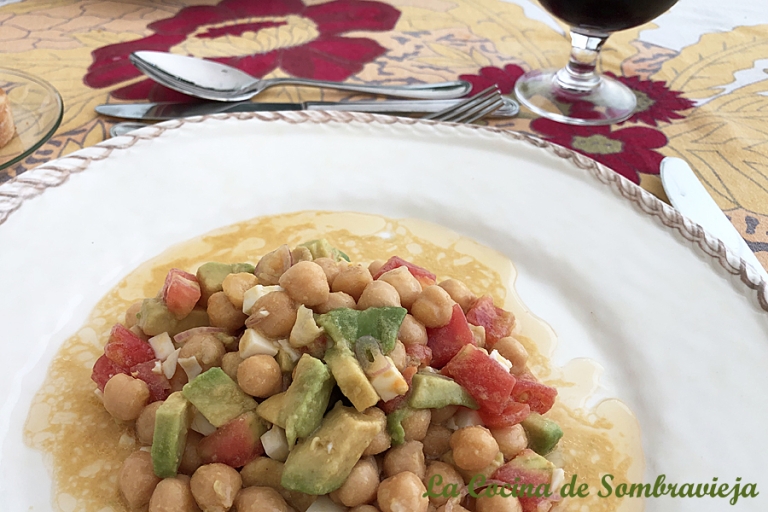 Ensalada de Garbanzos La Cocina de Sombravieja